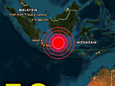 Sismo de magnitud 7 sacude la principal isla de Indonesia