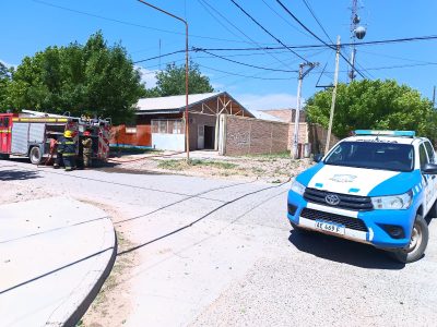 Un interno prendió fuego un colchón en el calabozo de la Comisaría 35 de Rincón de los Sauces