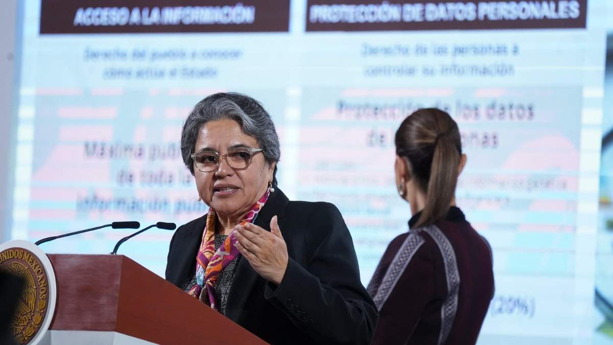 La secretaria Anticorrupción y Bueno Gobierno, Raquel Buenrostro