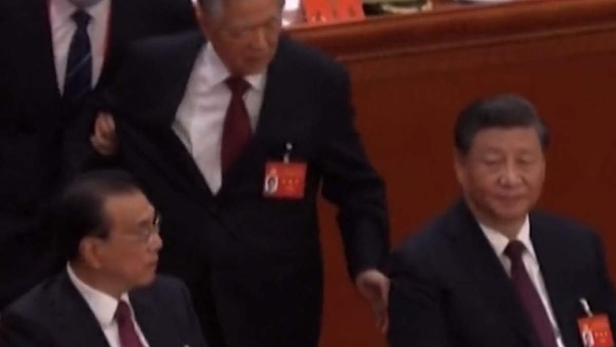 Hu Jintao intentó apelar, sin éxito, al actual presidente, Xi Jinping