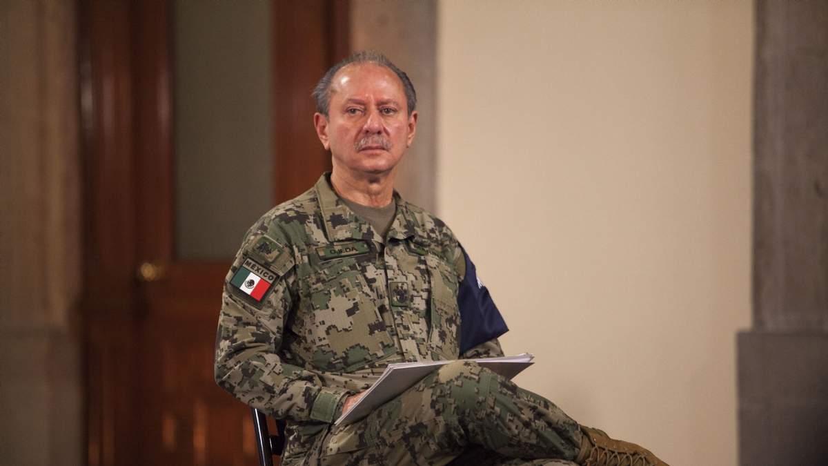 El titular de la Secretaría de Marina (Semar), Rafael Ojeda Durán