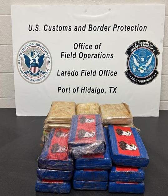 CBP frustra contrabando de más de un millón de dólares en drogas en cruce internacional Anzaldúas