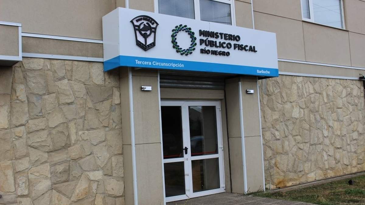 Sede del Ministerio Público Fiscal en Bariloche. Fuente: (Twitter)