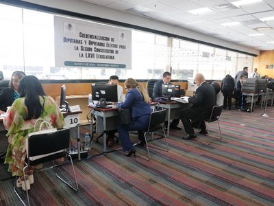 Registro de legisladores avanza rumbo a la LXVI Legislatura