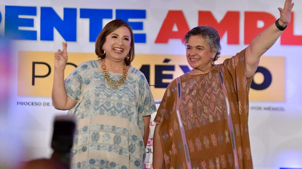 Tras la declinación de Creel, Xóchitl Gálvez y Beatriz Pareredes se disputan la candidatura del Frente