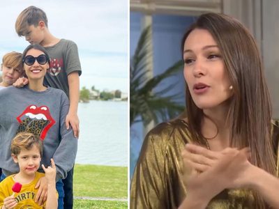 Pampita confesó que tiene un gran problema con sus hijos por las noches