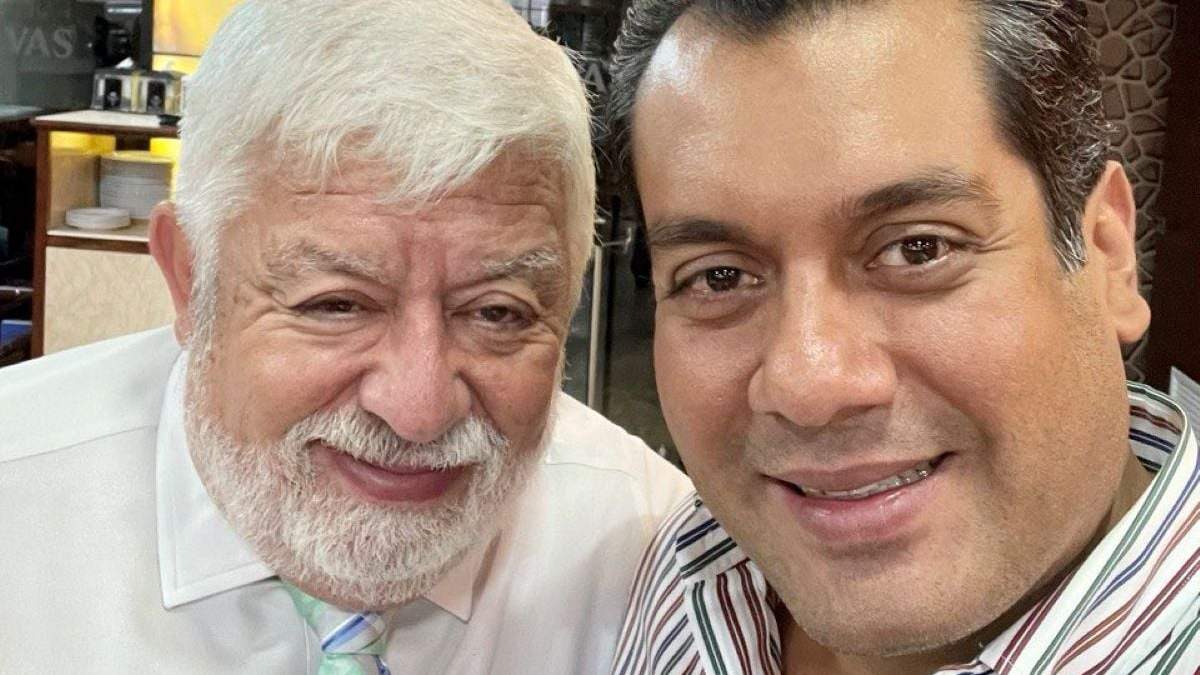 Jaime Maussán y Sergio Gutiérrez Luna