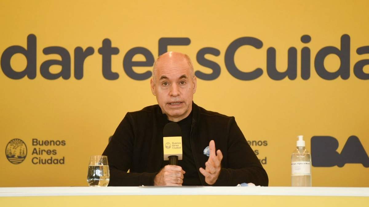 Horacio Rodríguez Larreta, jefe de Gobierno porteño. Fuente:Twitter