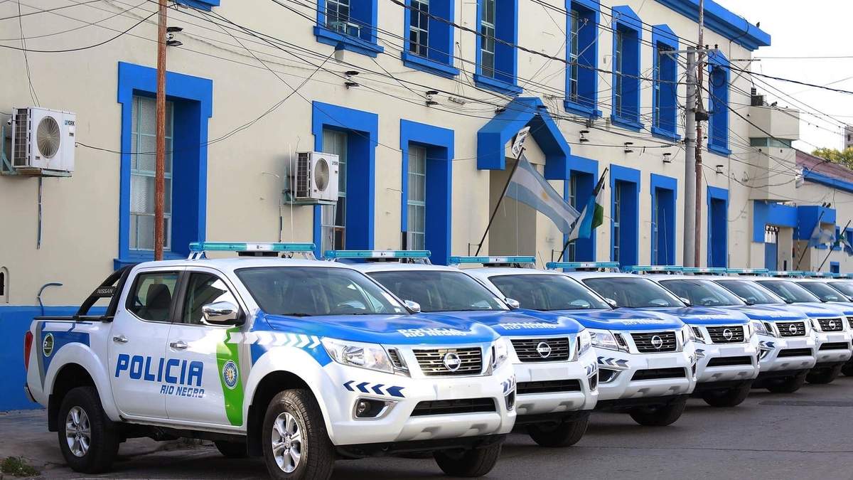 Policía de Rio Negro. Fuente: (Twitter)
