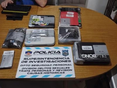 Secuestran en Neuquén dispositivos usados para distribuir contenido de abuso sexual infantil