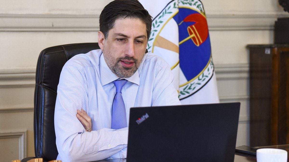 El ministro de Educación de la Nación, Nicolás Trotta. Fuente: (Twitter)