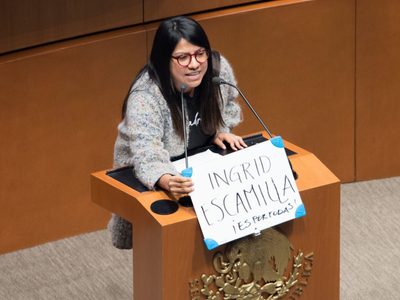 La senadora Indira Kempis brinca al PRI tras su renuncia a MC