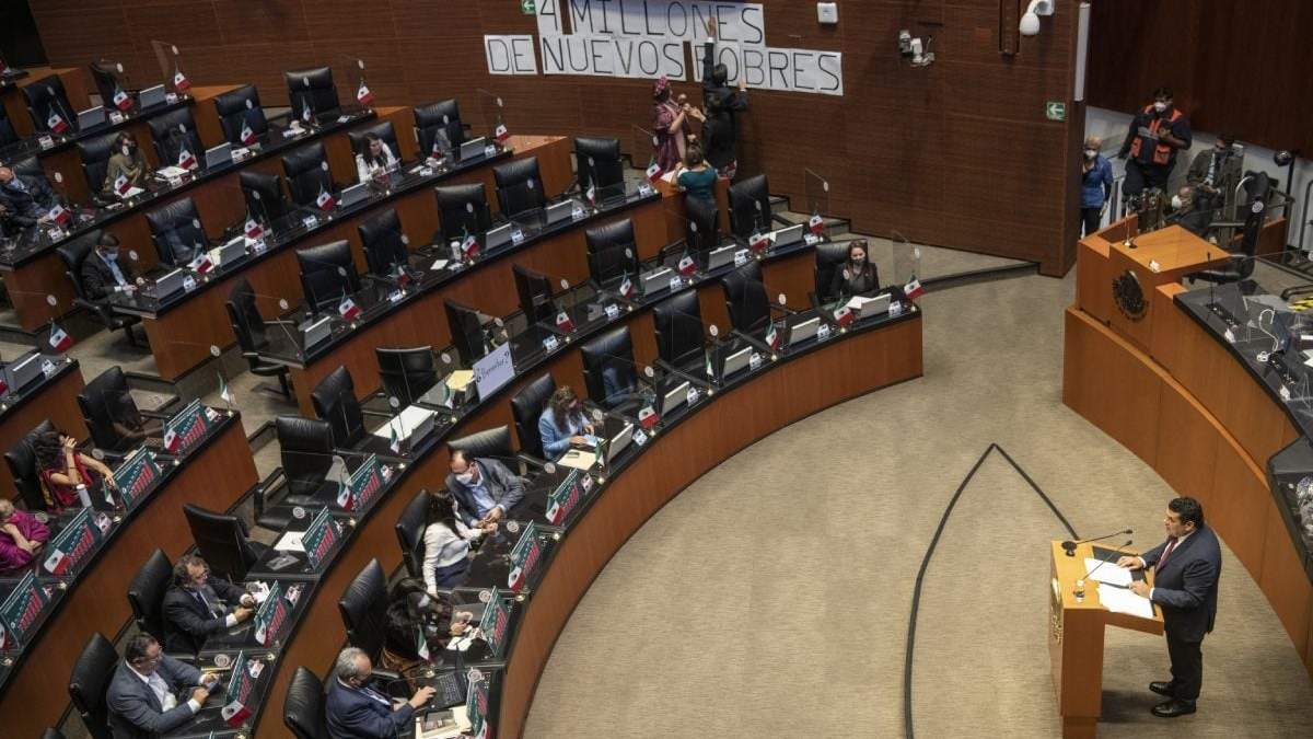Sesión del Senado de la República