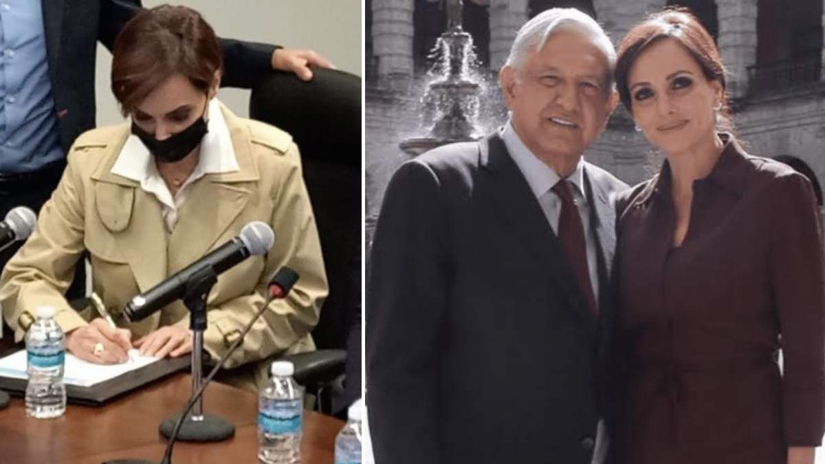 La senadora publicó dos fotografías de sus "errores"