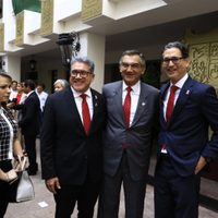 Inaugura Américo rehabilitación de Palacio de Gobierno de Tamaulipas y devela escudos de los 43 municipios
