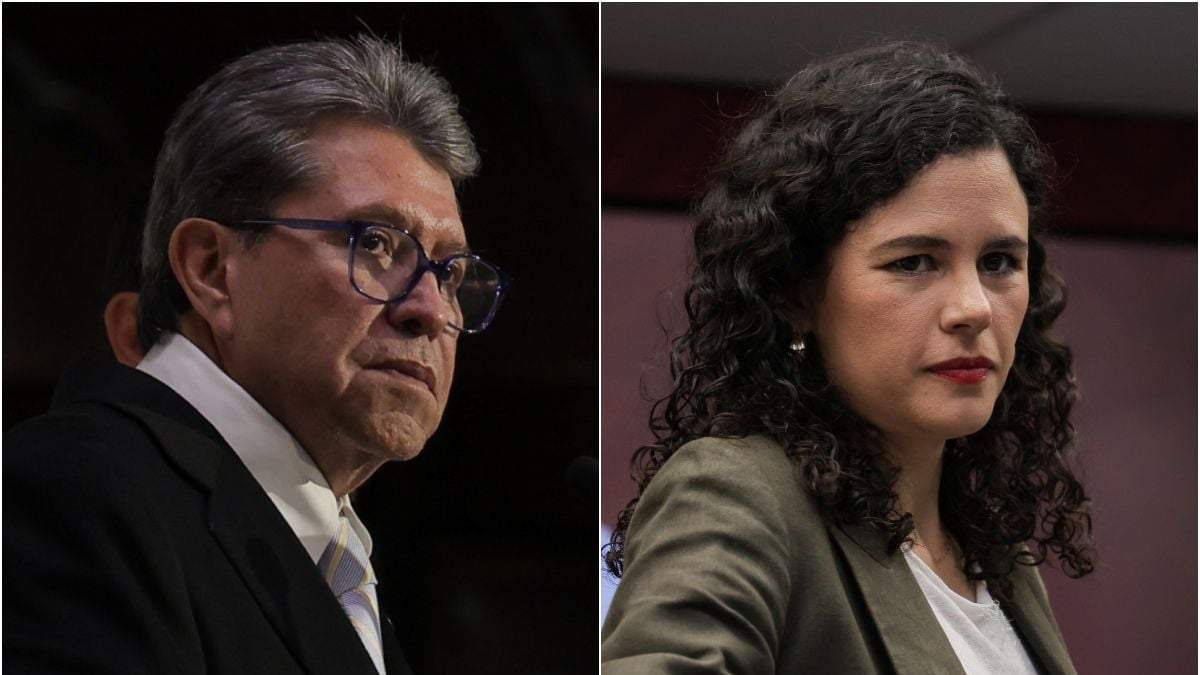 Ricardo Monreal y Luisa María Alcalde Luján