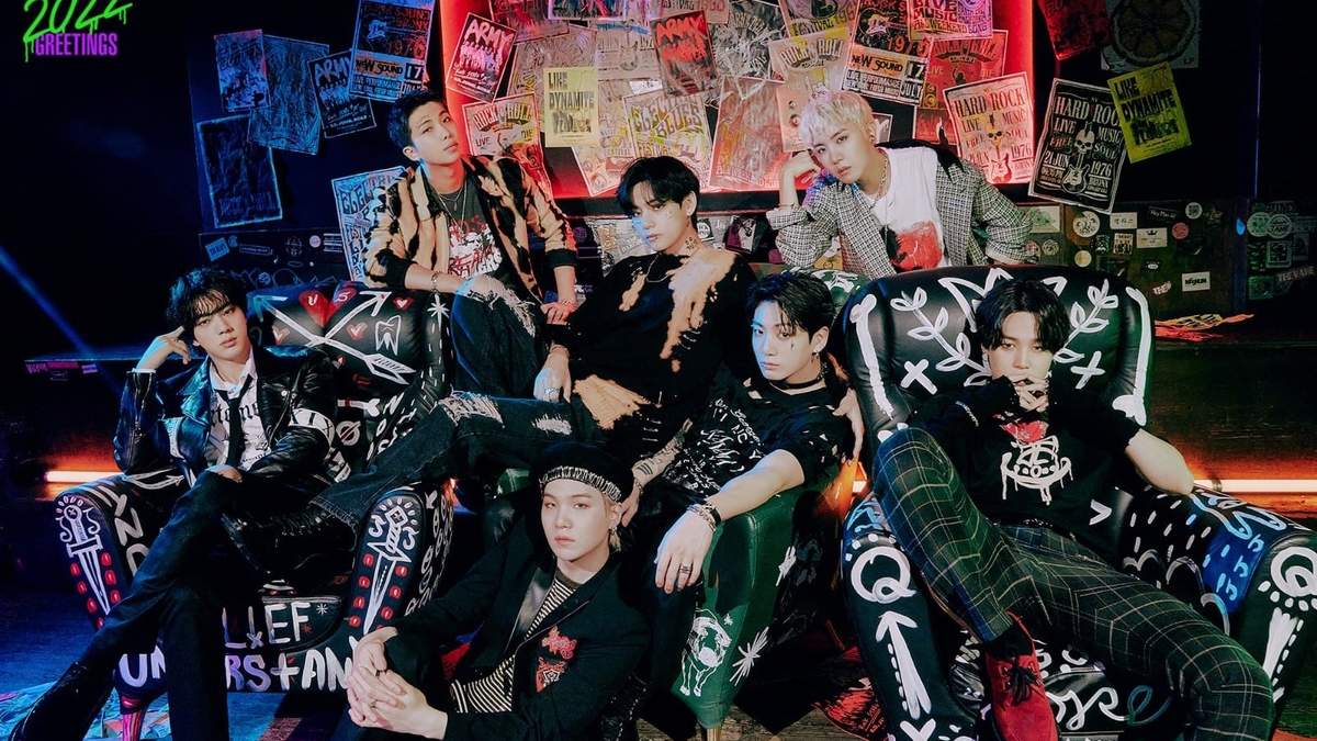 Integrantes de la banda coreana BTS