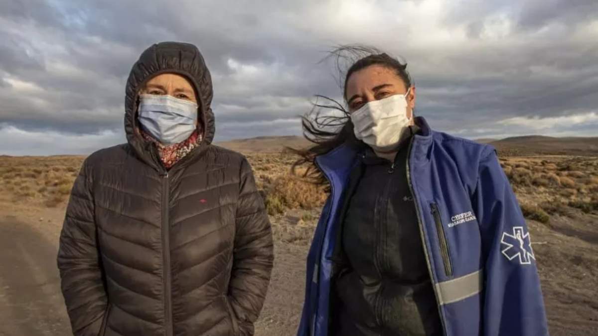 Campaña de Vacunación en los parajes de Río Negro. Fuente: (Twitter)