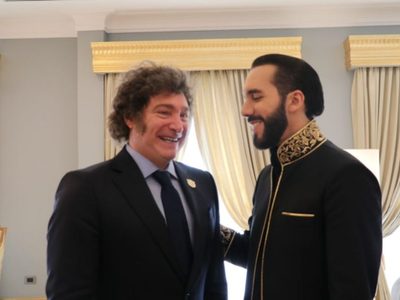 Junta de presidentes: Javier Milei recibirá a Nayib Bukele este mes