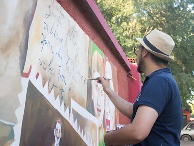 Valcheta se alista para vivir la primera edición de la Bienal Internacional de Arte de Río Negro