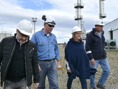 Santa Cruz: inauguran el primer sistema de almacenamiento subterráneo de gas