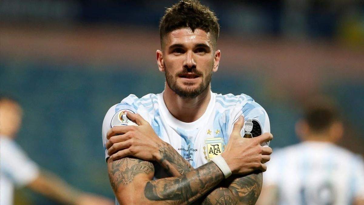 Rodrigo De Paul. Fuente: (Instagram)