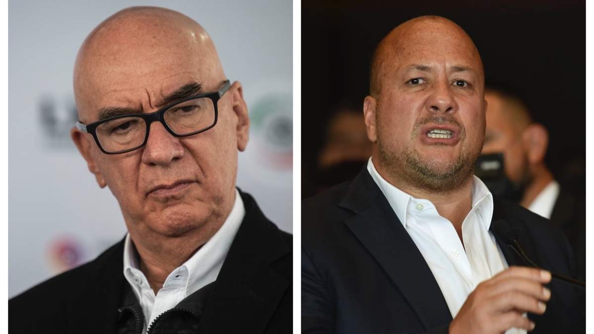 Dante Delgado y Enrique Alfaro