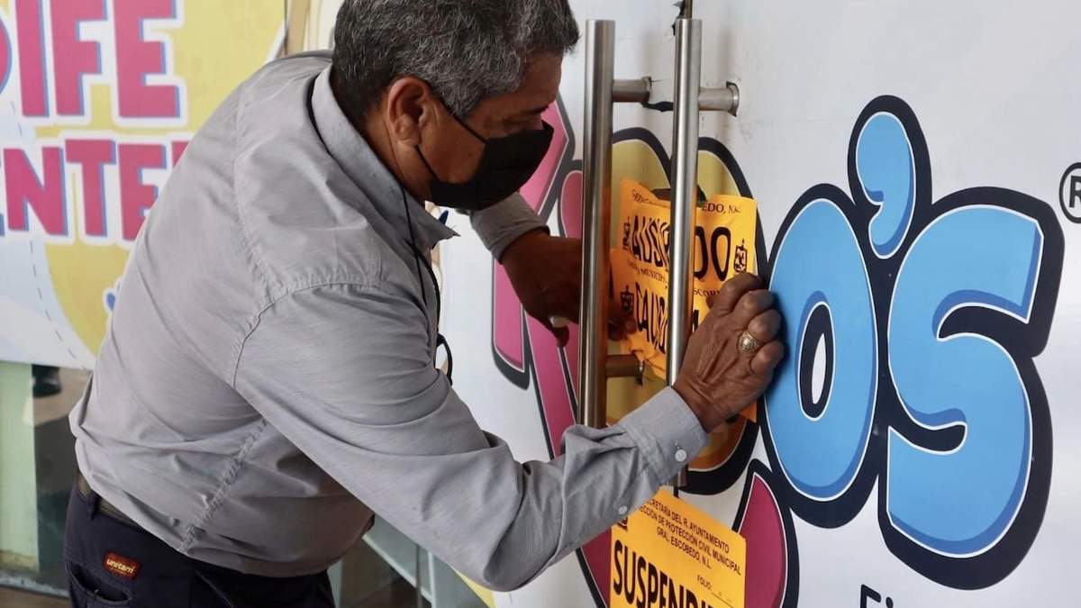 El salón de fiestas ya fue clausurado por el gobierno municipal