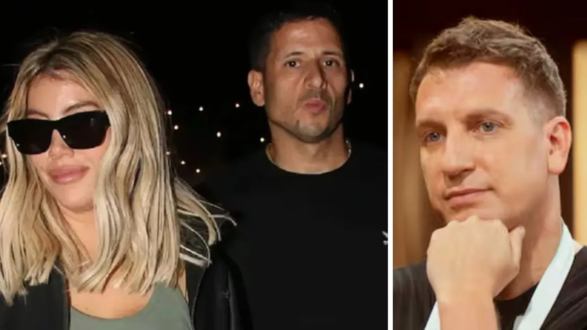 Wanda Nara, Martín Migueles y Maxi López. Fuente: (Instagram)