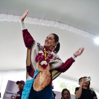 En Edomex, Sheinbaum presume el Tren Maya y calla sobre Texcaltitlán (Video)