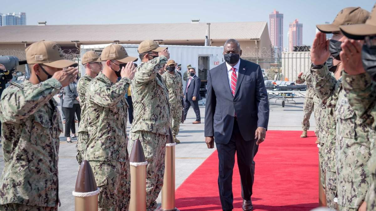 El secretario de Defensa de Estados Unidos, Lloyd Austin