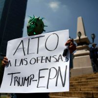 El repudio a la visita de Trump