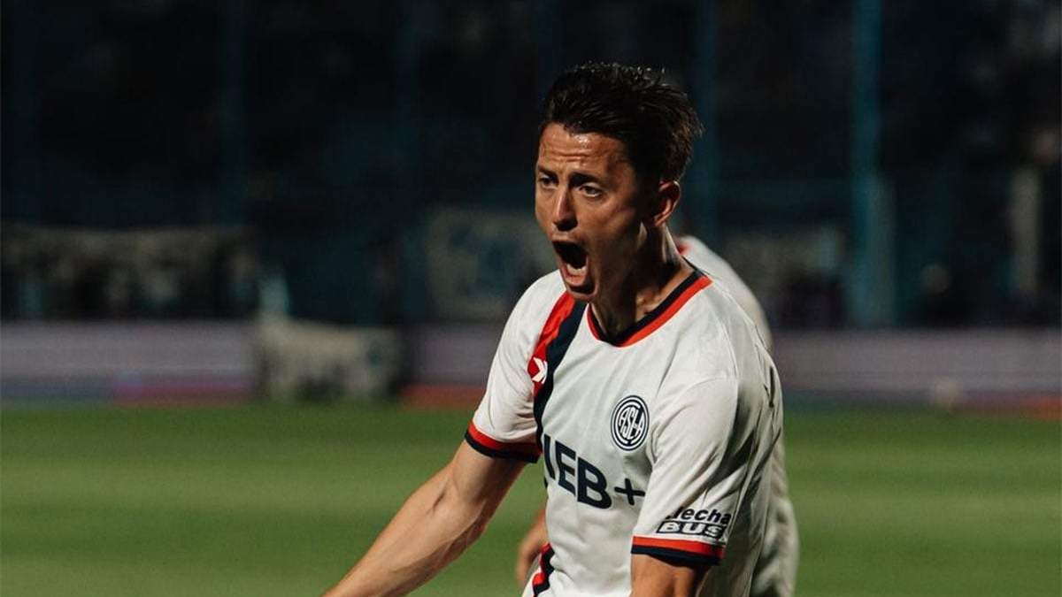 Nicolás Tripichio anotó el 2-1 final para San Lorenzo en Tucumán.