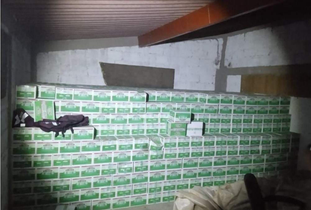 Supuestas despensas halladas en un domicilio