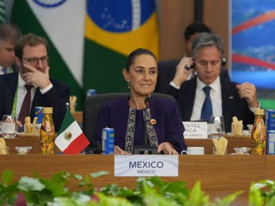 Cumbre G20: Sheinbaum y Boric coinciden en generar sociedades “más justas e inclusivas”