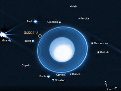 Descubren una nueva luna en la órbita de Urano y ya son 29