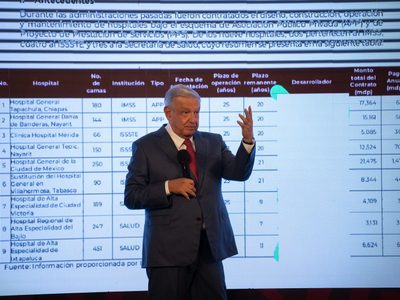 El gobierno federal reitera decisión de comprar en un solo pago nueve hospitales concesionados: AMLO