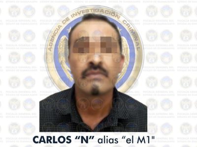 Cae "El M1", sucesor de "El Marro" al frente del Cártel de Santa Rosa de Lima