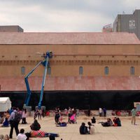 Reproducción de la Capilla Sixtina en la Plaza de la Revolución
