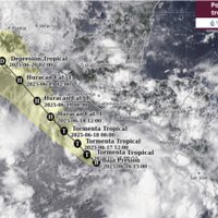 Surge el potencial ciclón tropical Cinco-E; en horas podría convertirse en la tormenta Erick