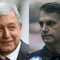 AMLO y Bolsonaro, como el agua y el aceite