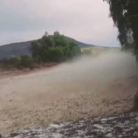Mueren cinco integrantes de una familia al ser arrastrados por un río en SLP