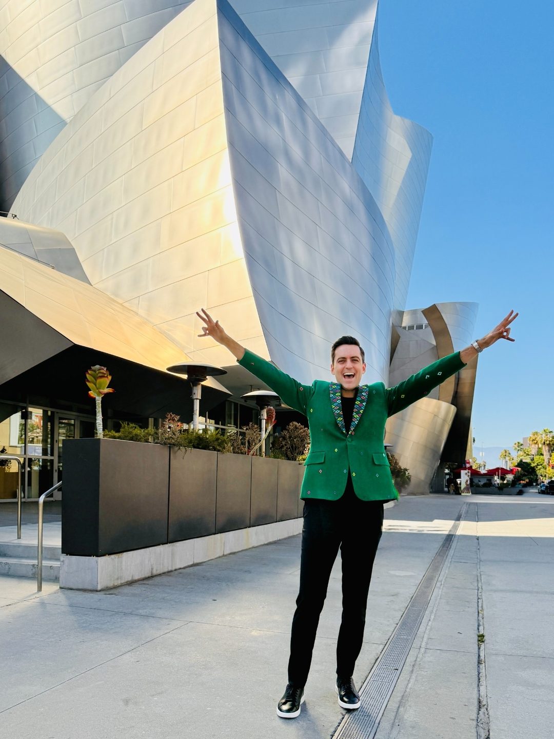 En Disney Hall. Nominado a tres Grammys. Foto Archivo de Juan Pablo Contreras