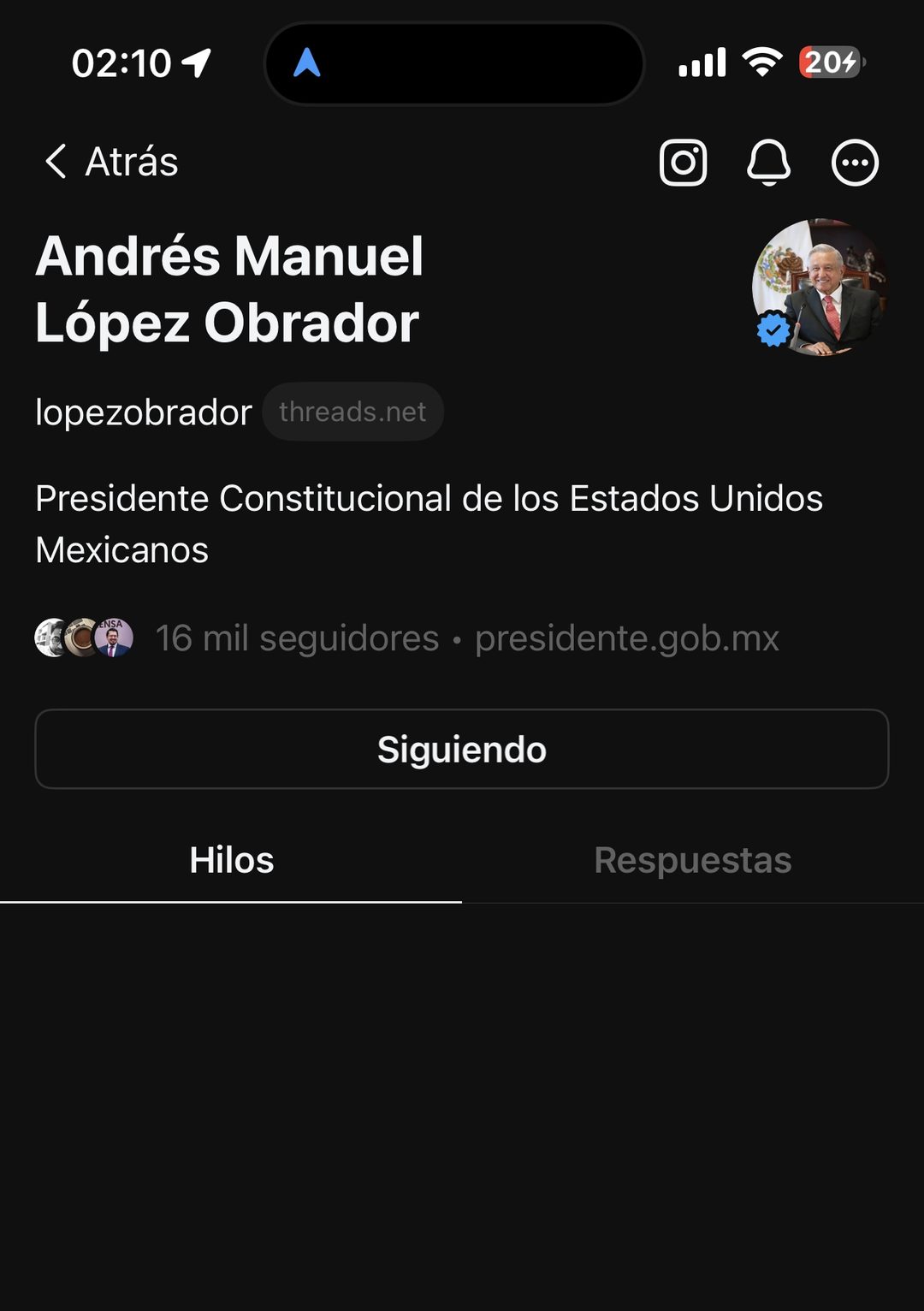 amlo threads 