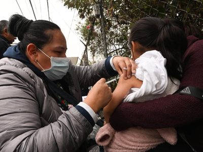 Aplican 9 millones de vacunas contra el sarampión en tres semanas