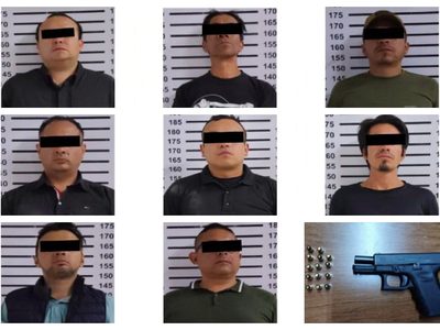 Detienen a ocho sujetos que invadieron una vivienda en Iztacalco