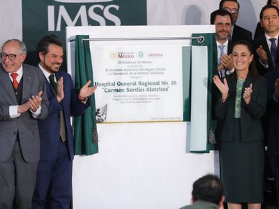 A ocho años del terremoto de 2017, reabren hospital regional del IMSS en Puebla