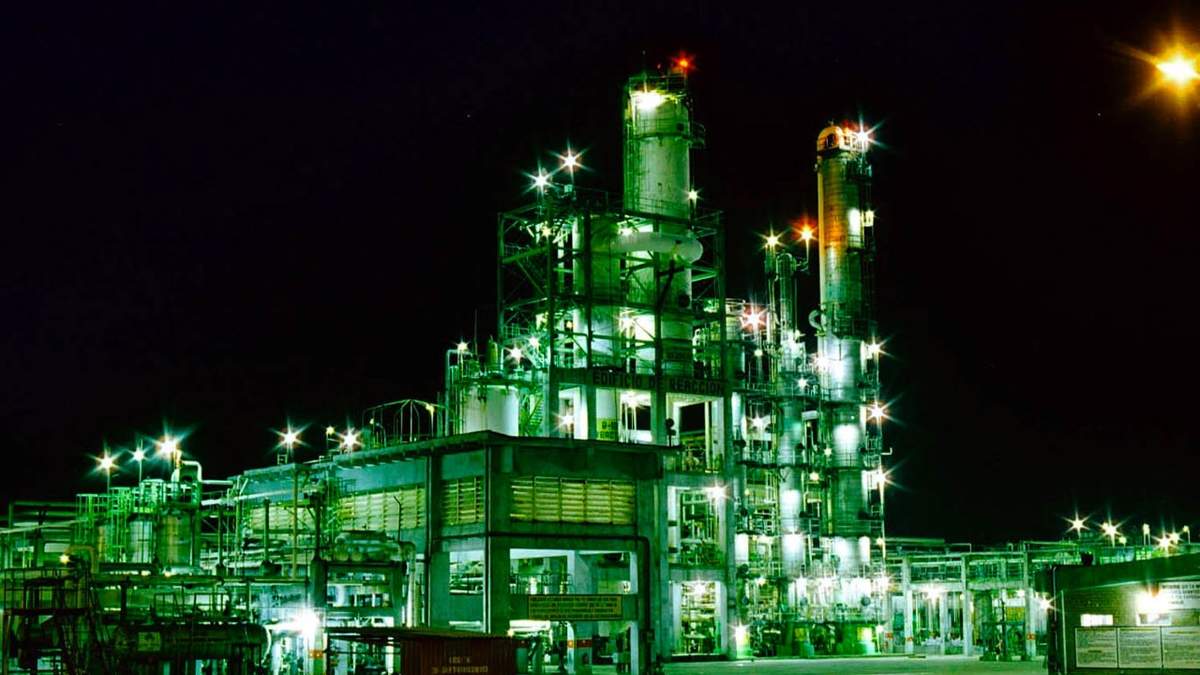 Central petroquímica "Morelos", en Coatzacoalcos
