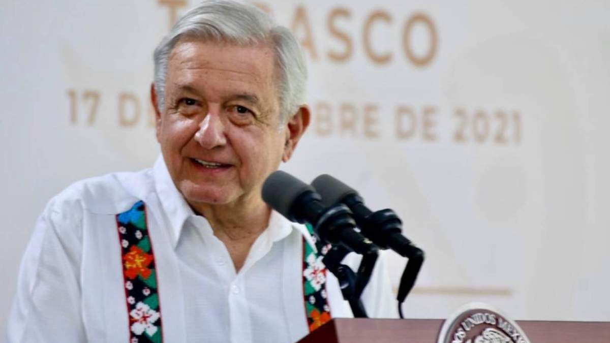 El presidente López Obrador