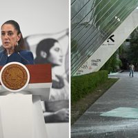 Son prácticas "fascistas e intolerantes": Sheinbaum condena destrozos en el MUAC y librería
